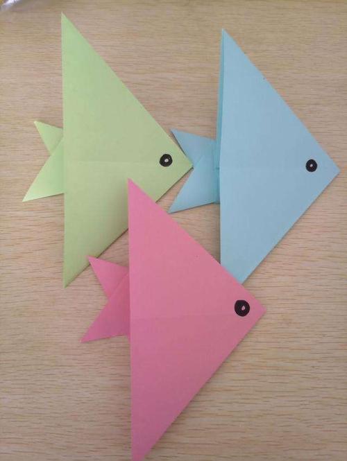 折纸比赛-小金鱼