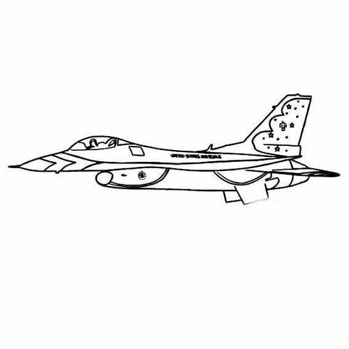 战斗飞机简笔画儿童飞机简笔画大全关于战斗飞机的画法空中交通