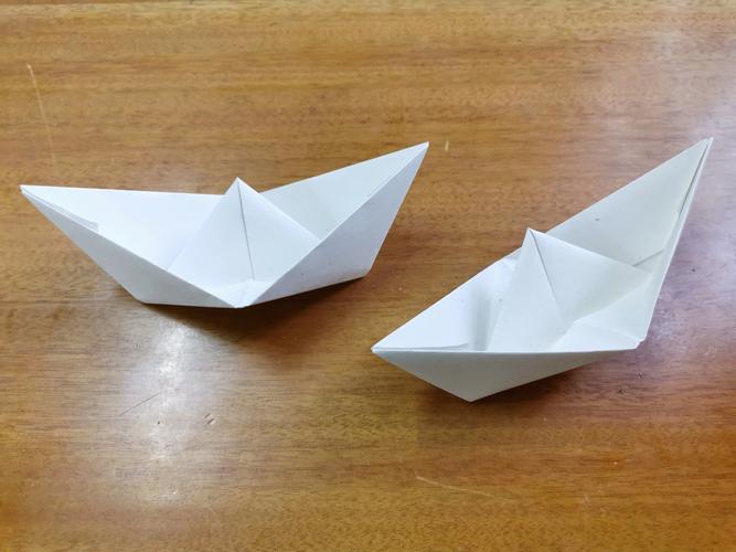 折纸船分步详解