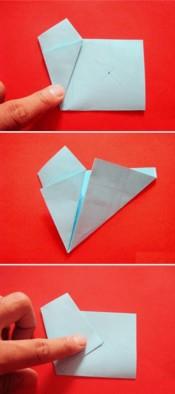 如何用用折纸的方法剪五角星