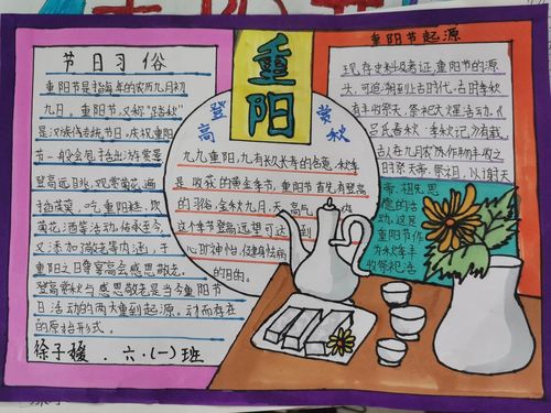 节手抄报汇集 写美篇重阳节是中国传统节日节期为每年农历九月初九