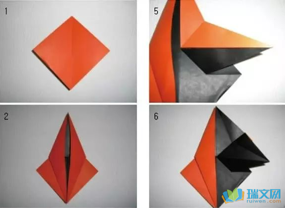 高级折纸鸭子图解 手工折纸大全-80作文吧文学网