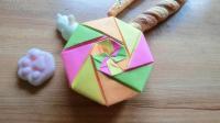 漂亮的八角礼品盒折纸做法很简单可以装女生喜欢的手链项链小物品