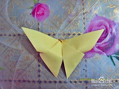 简易折纸如何用简单快速的方法折美丽的蝴蝶