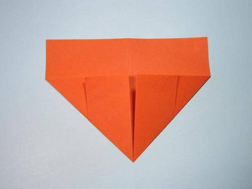 儿童手工折纸心带翅膀的爱心折纸步骤图解