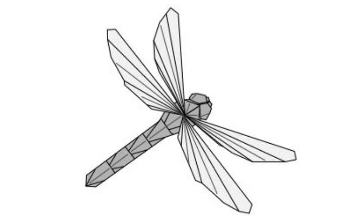 加藤蜻蜓折纸教程步骤图解折纸自然研究蜻蜓怎么折