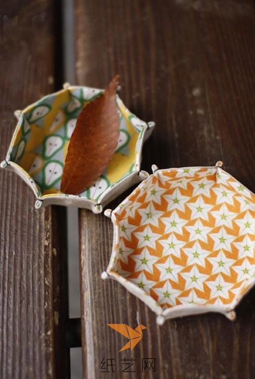 简单手工折纸果盘简单的-漂亮花盆