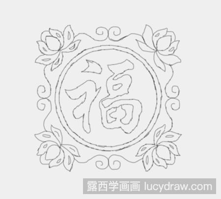 ok门画福简笔画就分享到这里啦门画是中国传统文化的一种体现.