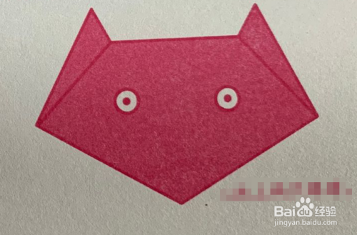 幼儿园折纸--小猫