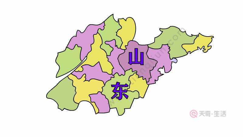 临沂市地图简笔画
