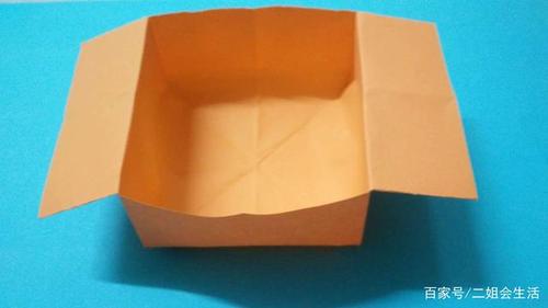 小学幼儿园简单手工折纸双耳盒怎么折纸盒子
