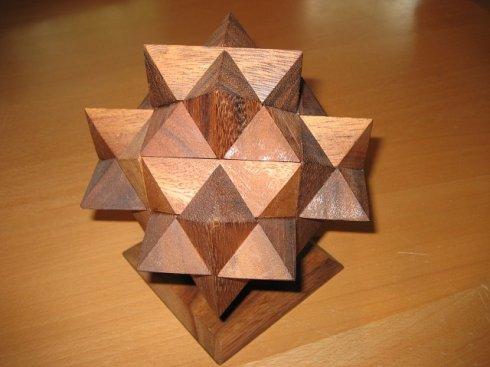 用折纸做一个鲁班锁