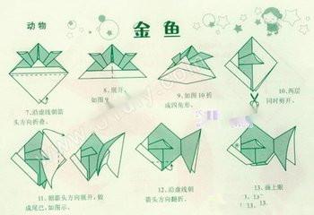 折纸大全金鱼折纸