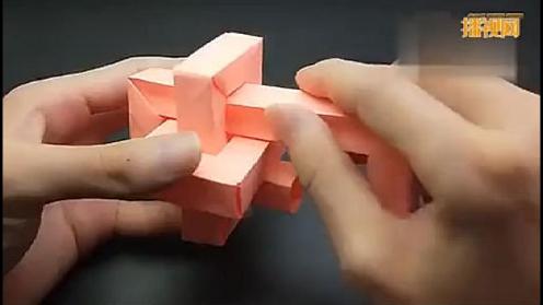 折纸大全有趣的孔明锁简单又好学
