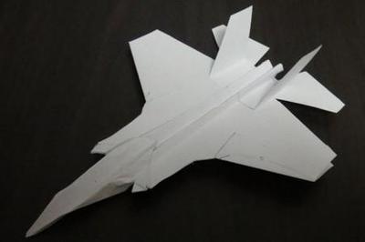 折纸飞机大全f-17
