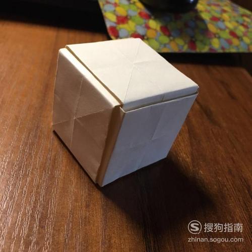 魔方小方块折纸教程