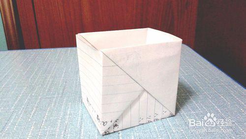 废纸如何折纸箱
