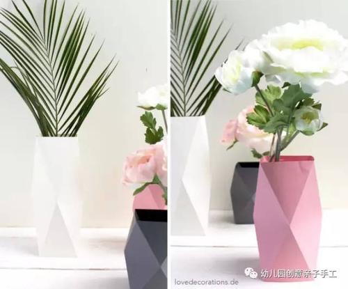 折纸各有特色的花瓶你更喜欢哪个