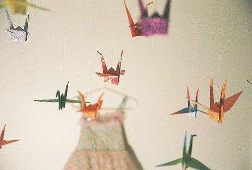 多彩折纸世界-花瓣网|陪你做生活的设计师 | 一只只千纸鹤