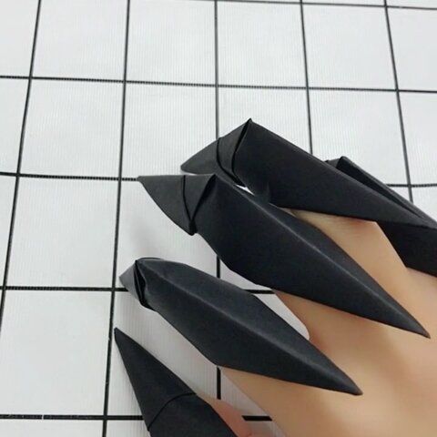 狼牙爪的折纸方法