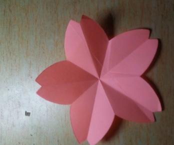 折纸樱花的步骤教程最漂亮