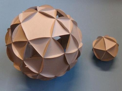 制作柔和的十二面体手工折纸