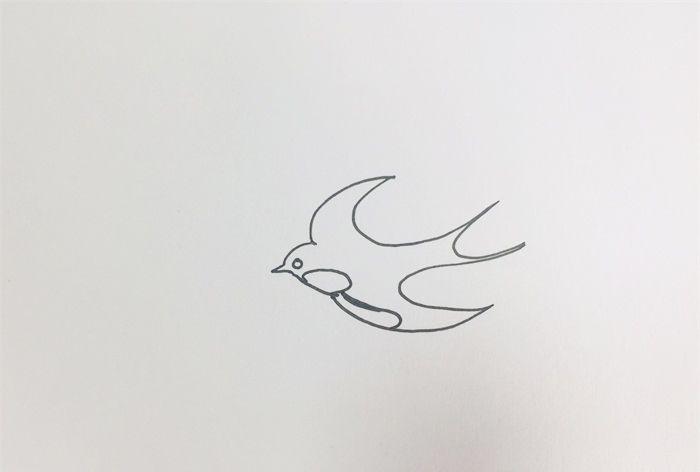 燕子怎么画一步一步教动物简笔画简笔画大全