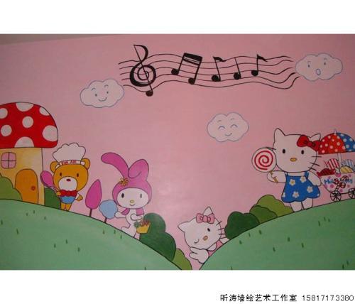 幼儿园墙绘简笔画