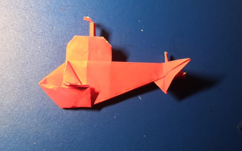折纸教程之潜水艇的折法