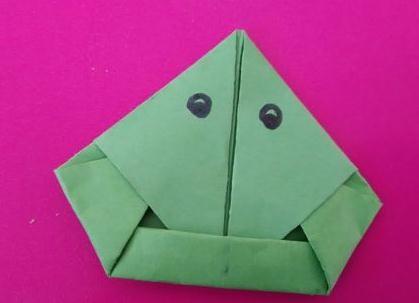 青蛙折纸能吹