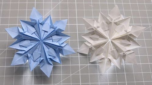 漂亮的折纸雪花折法并不难一张纸就能完成