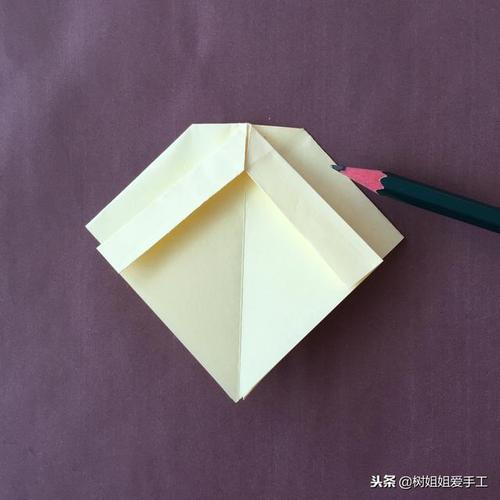 折纸教程蝴蝶结简单又美丽