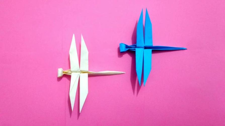 很多人不会折的纸蜻蜓详细折纸教程来了其实步骤很简单
