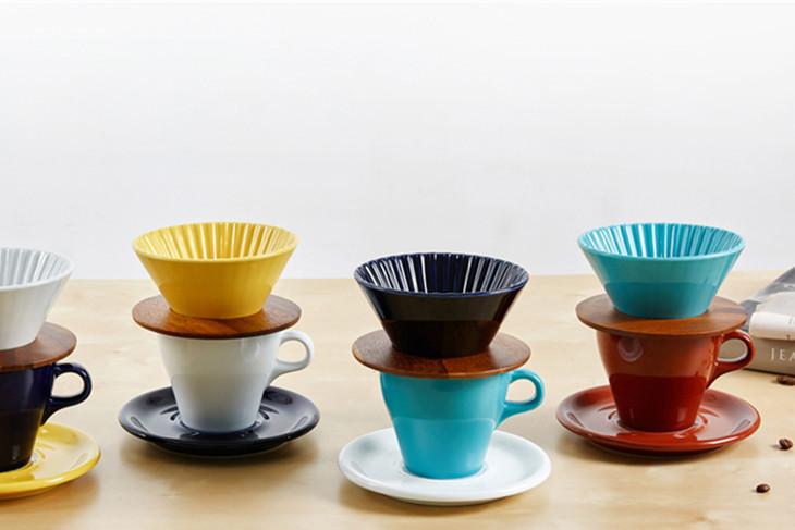 日本origami折纸咖啡陶瓷 拿铁杯卡布杯
