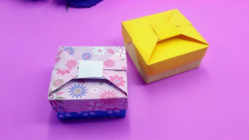 如何制作折纸礼物盒