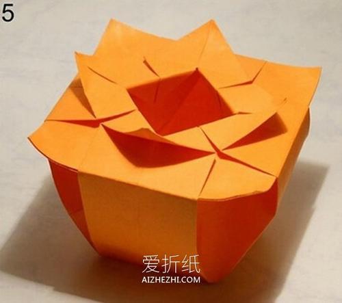 折纸纸盒收纳盒图解 手工折纸大全-80作文吧文学网