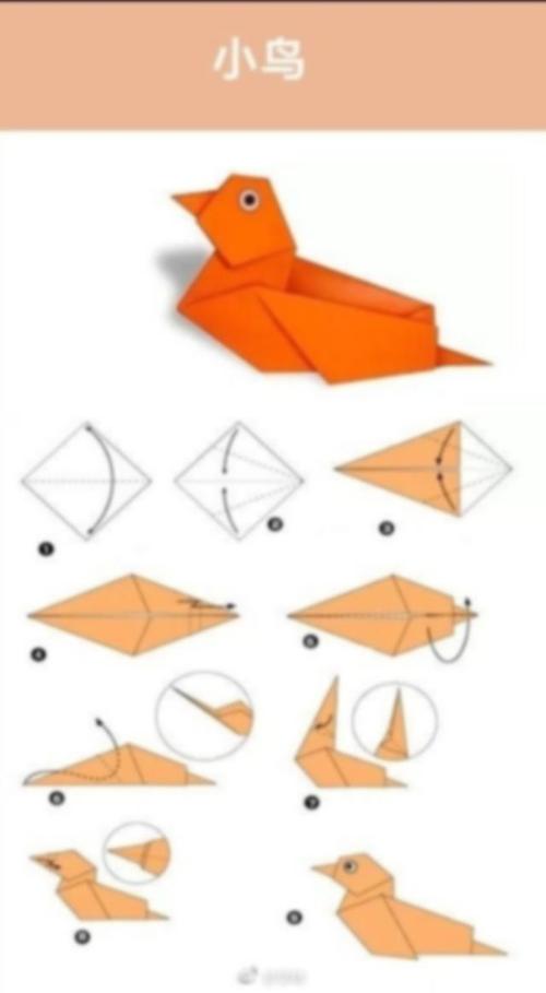 6种小动物的折纸方法