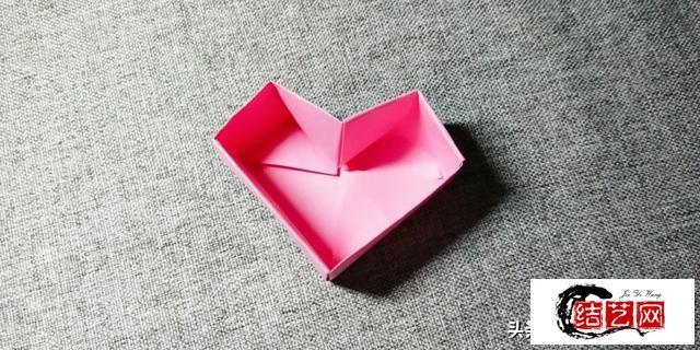 爱心收纳盒折纸教你立体收纳盒怎么折-折纸收纳盒-折纸大全编法图解