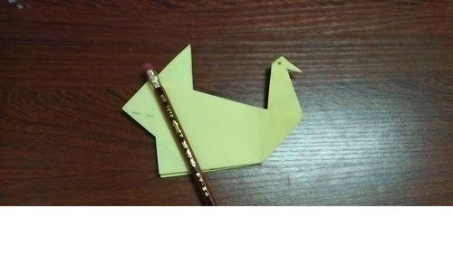 折纸水鸟的教案