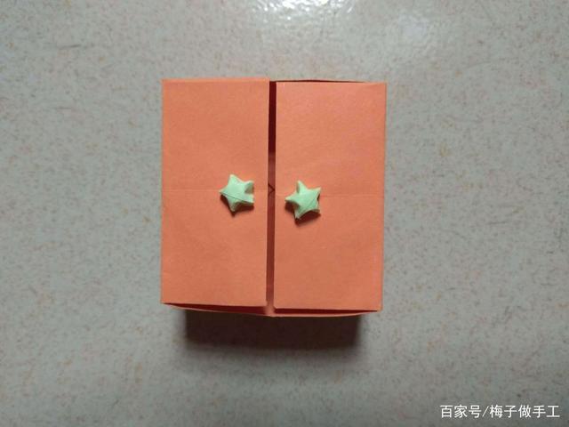 儿童手工折纸柜子怎么折折法很简单只需六步就能折好