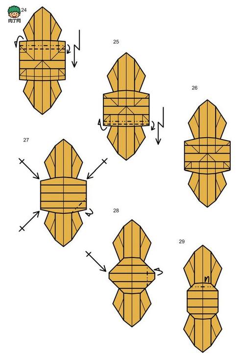 复杂昆虫折纸 diy折纸蚂蚁图解教程