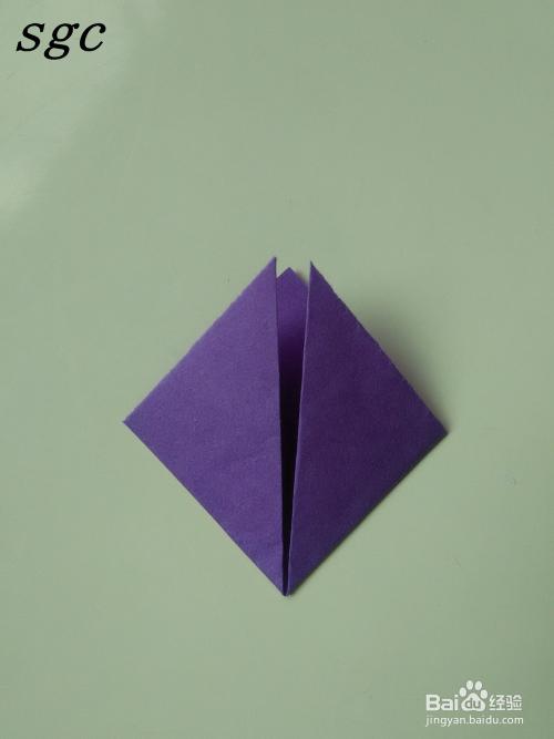 折纸教程纸折花之樱花的折法