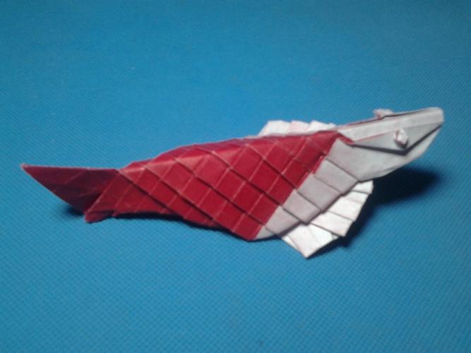 折纸王子教你折鲤鱼上-折纸大全-折纸王子频道