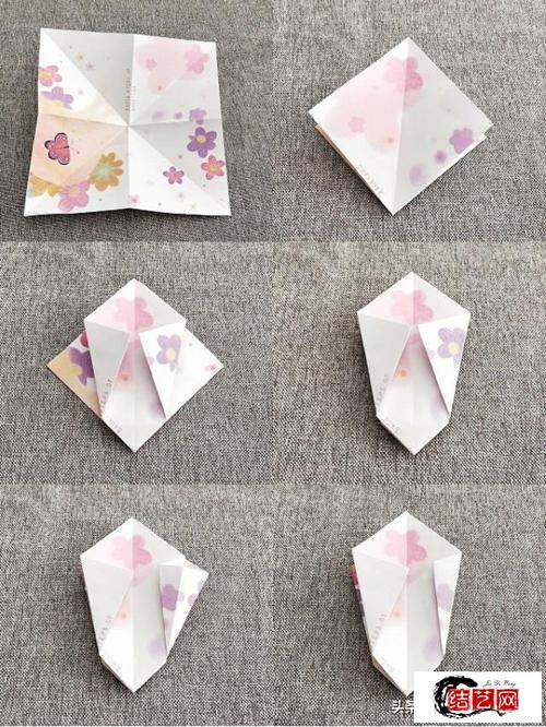 仙人球折纸步骤图解教程简单又漂亮仙人掌折方法纸-折纸大全-编法
