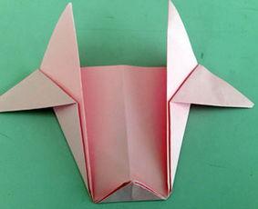 用折纸做牛的制作方法