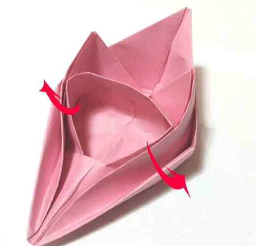 军舰怎么折折纸工艺军舰的折纸方法