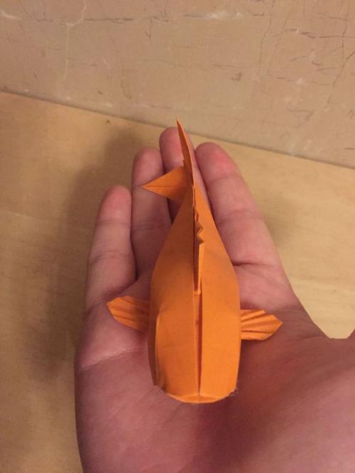 手工折纸大全图解教程手工折纸鱼大全图解可爱的鲤鱼