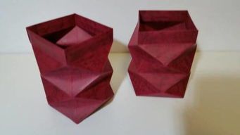 折纸立体几何体灯笼