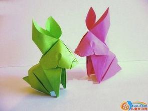 折纸小兔立体