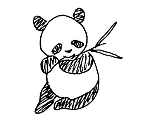 熊猫简笔画版